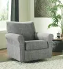 Ashley Furniture A3000002 Renley - Swivel Glider Accent Chair - Ash