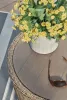 Ashley Furniture P505-706 Danson - Round End Table - Beige