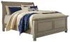 Ashley Furniture B733B34 Ashley Furniture B733B34 Lettner - King Sleigh Bed - Light Gray