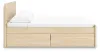 Ashley Furniture EB9632B24 Ashley Furniture EB9632B24 Onita - King Panel Platform Bed With 2 Side Storage - Natural