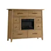 Intercon JK-BR-3008EC-GLO-C Jackson - Estate Chest - Golden Oak