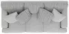 Jackson Furniture Industries 230303-1847/18-1998/18 Jackson Furniture Industries 230303-1847/18-1998/18 Eagan - Sofa - Moonstruck