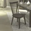 Liberty Furniture 826-C4000S Midland Falls - Spindle Back Side Chair - Rustic Brown