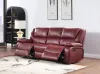 Coaster Fine Furniture 610241 Camila - Upholstered Motion Reclining Sofa - Red