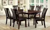 Furniture of America CM3984W-T Brent - Dining Table - Dark Cherry
