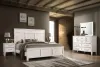 New Classic 00-677W-35N New Classic 00-677W-35N Andover - 5/0 Queen 5 Piece Bedroom Set (Bed, Dresser, Mirror, 2 Nightstands) - White