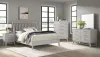 Intercon BY-BR-9806-WHT-C Bayside - Dresser - Silver