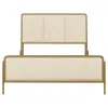 Coaster Fine Furniture 224301QCRM Arini - Queen Panel Bed - Cream And Sand Wash