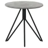 Coaster Fine Furniture 736178-S3 Hadi - 3 Piece Round Smarttop Coffee And End Table Set - Cement