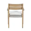 New Classic G6235-DC Arden - Wood And Wicker Patio Dining Chair (Set of 2) - Natural / Brown