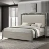New Classic 00-B1248-100 New Classic 00-B1248-100 Lennox - 6/6 King Bed - Gray