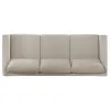 Coaster Fine Furniture 511101-S2 Islington - 2 Piece Upholstered Panel Arm Sofa Set - Taupe