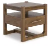 Ashley Furniture T974-2 Cabalynn - Square End Table - Light Brown