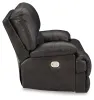 Ashley Furniture U6580182 Mountainous - Power Recliner With Adj Headrest - Eclipse