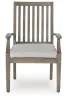 Ashley Furniture P701-601A Rainier Ranch - Arm Chair With Cushion (Set of 2) - Brown / Beige