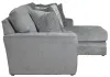 Jackson Furniture Industries 2477/46/76/2-28 Jackson Furniture Industries 2477/46/76/2-28 Glacier - 2 Piece Sofa Chaise (LSF Loveseat / RSF Chaise) - Shark