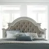 Liberty Furniture 244-BR13HU Magnolia Manor - Queen Upholstered Panel Headboard - Antique White