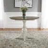 Liberty Furniture 244-CD-5DLS Magnolia Manor - 5 Piece Drop Leaf Set - Antique White