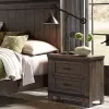 Liberty Furniture 759-BR-KBBDMN Liberty Furniture 759-BR-KBBDMN Thornwood Hills - 4 Piece Bedroom Set (King Bookcase Bed, Dresser & Mirror, Nightstand) - Rock Beaten Brown
