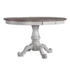 Liberty Furniture 303W-CD-PED Ocean Isle - Pedestal Table - Antique White