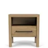 Riverside Furniture 91098 Davie - Wood One Drawer Nightstand - Light Brown