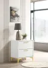CoasterEveryday 224402 Kendall - 2-Drawer Nightstand - White