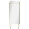 CoasterEssence 951854 Lupin - 2-Door Mirrored Storage Accent Cabinet - Champagne