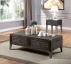 Furniture of America CM4387E Piedmont - End Table - Dark Oak