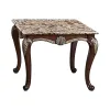 New Classic T1754-20 New Classic T1754-20 Maximus - Marble End Table - Brown