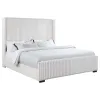 Coaster Fine Furniture 306051KW Natasha - Upholstered California King Bed - Cream