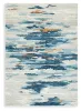 Ashley Furniture R407041 Vinlett - 8' x 10' Washable Rug - Cream / Blue / Brown