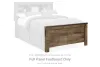 Ashley Furniture B446B91 Ashley Furniture B446B91 Trinell - Full Bookcase Bed With Storage - Brown