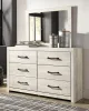 Ashley Furniture B192/31/36/87/84/86/92(2) Ashley Furniture B192/31/36/87/84/86/92(2) Cambeck - 7 Pc. - Dresser, Mirror, Full Panel Bed, 2 Nightstands - Whitewash