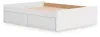 Ashley Furniture EB9630B22 Ashley Furniture EB9630B22 Onita - Queen Platform Bed With 1 Side Storage - White