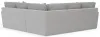 Jackson Furniture Industries 3480/62/42/28-18 Jackson Furniture Industries 3480/62/42/28-18 Titan - 2 Piece Sectional With Comfort Coil Seating, 45