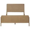 CoasterElevations 224300Q Arini - Rattan Queen Panel Bed - Sand Wash And Natural Cane