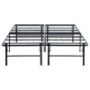 CoasterEveryday 305957Q Mabel - Metal Queen Mattress Support Platform Bed - Black