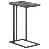 CoasterEssence 936034 Vicente - Marble Top C-Shaped Sofa Side Table - Gray