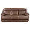Coaster Fine Furniture 508281 Ellington - Upholstered Padded Arm Sofa - Dark Brown