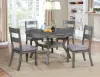 Furniture of America CM3162RT Juniper - Round Table - Gray