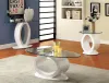 Furniture of America CM4825WH-E Lodia - End Table - White