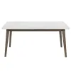 Liberty Furniture 618-T3864 Edison - Rectangular Leg Table With Faux Marble Top - Brownstone