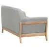 Coaster Fine Furniture 511072 Vaughn - Fabric Upholstered Flared Arm Loveseat - Gray