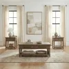 Liberty Furniture 939-OT-3PCS Artisan Home - 3 Piece Set (Cocktail Table And 2 End Tables) - Sienna Stone