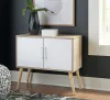 Ashley Furniture A4000396 Orinfield - Accent Cabinet - Natural / White