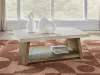 Ashley Furniture T642-1 Ashley Furniture T642-1 Brendalhouse - Rectangular Cocktail Table - Light Brown