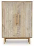 Ashley Furniture A4000696 Dallinbury - Accent Cabinet - Natural / White Wash