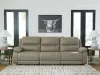 Ashley Furniture PC99201S1 Ashley Furniture PC99201S1 Narwhal Place - 3-Piece Power Reclining Sectional - Pebble