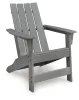 Ashley Furniture PCP803-898 Cove Beach - Adirondack Chair - Gray