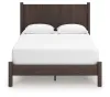 Ashley Furniture PCB2614B6 Pamytta - Queen Panel Platform Bed - Brown